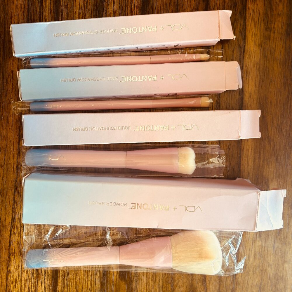 VDL Pantone Limited Edition makeup brush set